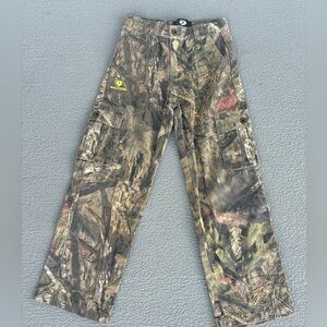 Youth Mossey Oak Camo Hunting Pants Size L 10/12